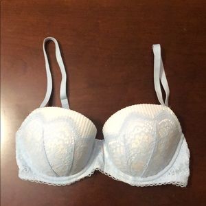VS Lined Lace Demi Bra